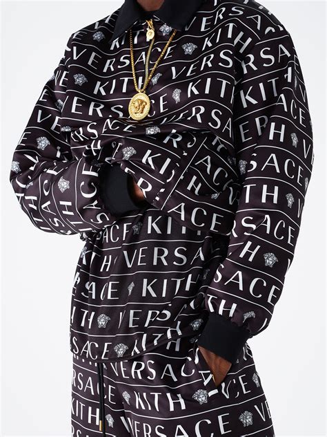 versace kith pants|Versace kith shoes.